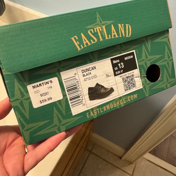 Eastland NIB Rubber sole shoes, size 13 - Picture 5 of 6
